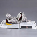 Modern Abstract Yoga Figurine – Resin Meditating Sculpture for Zen Home, Office & Living Room Décor