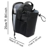 Magnetic gym sling bag – water bottle carrier with phone holder, lightweight fitness crossbody bag for men & women sports & travel