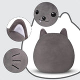 10-Inch Cat Plush Pillow – Soft Stuffed Animal Toy, Cute Fluffy Cushion, Collectible Comfy Pillow for Kids, Boys & Girls Bedroom Decor