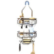 Large-Capacity Hanging Shower Caddy with Multiple Shelves – Towels & Bath Organizer Rack