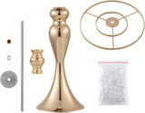 Gold Metal Flower Vase Set – Elegant Centerpieces for Wedding, Anniversary & Dinner Table Décor (4 Pcs)
