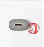 Portable Dog Poop Bag Dispenser – Pet Waste Bag Holder with Rope Clip & Refill Bags for Easy Cleanup on Walks
