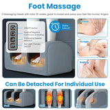 Full-Body Electric Massage Mat with Heat & Vibration – Foldable Cushion for Back, Neck, Feet & Lumbar Support