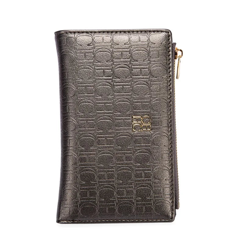 Women’s Retro Classic Long Wallet – Solid Color PU Leather Letter Print Clutch Purse, Portable & Fashionable Daily Handbag