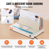 VEVOR Thermal Binding Machine – 500-Sheet Capacity, 50mm Thickness Binder with Infrared Optical Detection for A3, A4 & A5 Documents