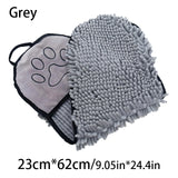 Plush Microfiber Pet Towel – Quick-Dry Ultra-Absorbent Grooming Towel for Dogs & Cats
