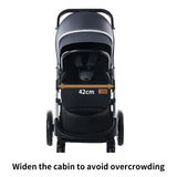 Standard Reversible Foldable Newborn Stroller with Bassinet Mode – Luxury Baby Carriage for Baby & Toddler