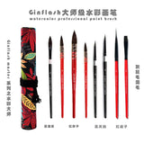 Ginflash 50-90 Colors Solid Pigment Watercolor Paint Set – Portable Brush Pen