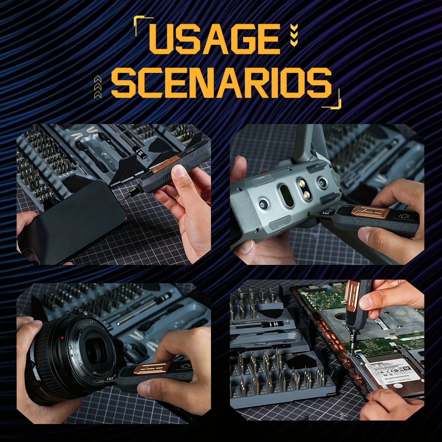 180-in-1 Precision Multifunctional Screwdriver Set – Magnetic Phillips & Bits for Mobile, PC, Glasses & DIY Repair Tool Gift 🔧