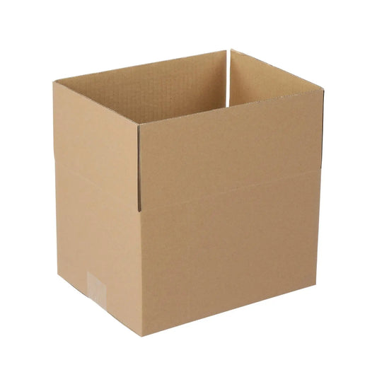 50 Pack Corrugated Cardboard Boxes – 10″×8″×6″ Kraft Paper Boxes, 3mm Thick Heavy-Duty Shipping Mailers