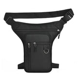 Men’s motorcycle leg side bag – waterproof tactical hip & thigh pack with multipockets for travel, motorbike & casual sports
