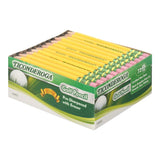 Golf Survey Pencils with Erasers – 72-Count Pre-Sharpened Wooden Pencils, 0.7 mm Lead