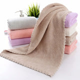 Coral Velvet Bath Towel Set – Soft, Plush & Highly Absorbent Household Towels
