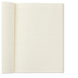 Durable 7×9.87" Poly Notebook – 80 Ruled Pages, Flexible Cover for School & Office 📓💼