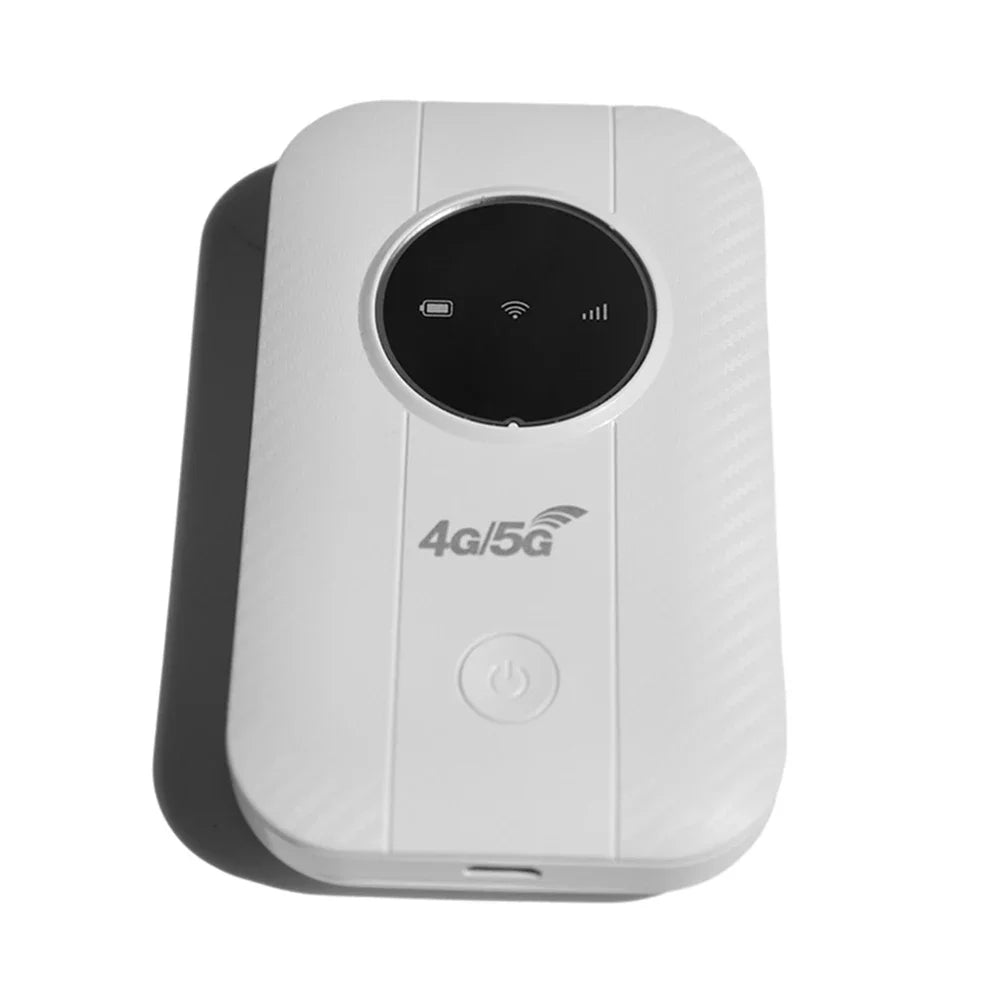 150Mbps 4G LTE Portable WiFi Router – Pocket Wireless Hotspot with SIM Card Slot & 3600mAh Battery for Wide Coverage