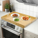 Oversized Pine Wood Noodle Board – 11.02 lbs Stovetop Cover & Large Kitchen Serving Tray 🍝🪵