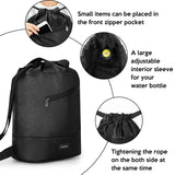 Composite Nylon Outdoor Backpack – Lightweight Reflective Bundle-Pocket Daypack | Black Travel & Hiking Bag