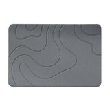 Indoor Diatomite Stone Bath Mat – Soft Water Absorption & Quick-Dry Shower Floor Rug