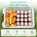 Alpicool NL Series – 25L/35L/45L Portable Car Refrigerator Freezer, 12V/24V DC & 100–240V AC for Travel & Camping