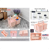 Shower Caddy & Organizer with Handle – 3-Compartment Portable Storage Bin for Bathroom, Dorm & Gym