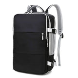 35L Waterproof Travel Backpack for Women – Dry & Wet Separation Laptop Bag with USB Charging Port