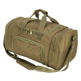 Military tactical travel duffle bag – outdoor sports luggage with shoe compartment, gym, hiking & weekend gear bag for men