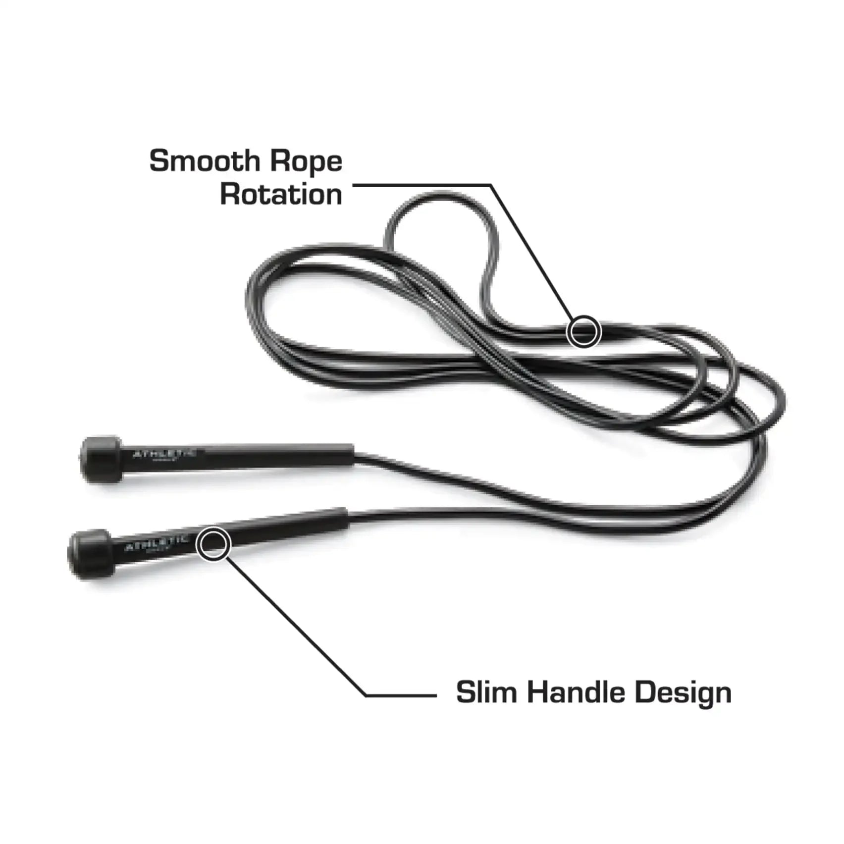 Speed Jump Rope 🏃‍♂️ – Lightweight 9ft Adjustable Rope for Fitness, CrossFit, Cardio & Boxing Training