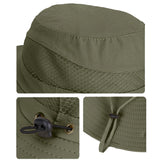 Outdoor Camping & Fishing Solar Fan Hat – Unisex Portable Wide Brim Fisherman Cap with Solar-Powered Cooling Fan