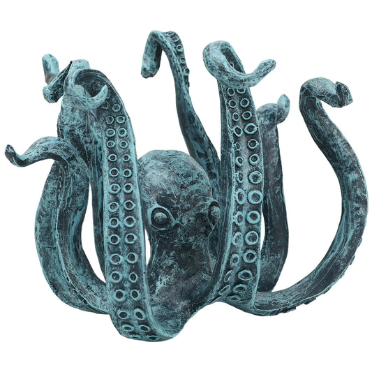Resin Octopus Garden Statue – Funny Ocean Animal Ornament for Indoor & Outdoor Home Décor