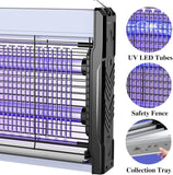 3200 V Electric Bug Zapper – Indoor Mosquito & Insect Killer with Hanging Chain & Removable Tray