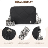 TELENA Quilted Crossbody Bag for Women – Lightweight Puffer Shoulder Purse with Modern Design & Premium Comfort
