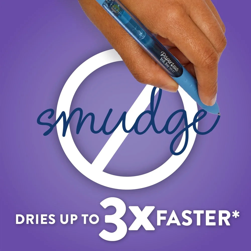 InkJoy Gel Pens – 0.7 mm Medium Point Smooth Writing Pens with Ergonomic Grip (4 Colors)