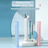 NBX Multi-Function Cute Pencil Box Hexagonal Standing Pen Holder Set – Stationery Organizer & Student Gift 🎁