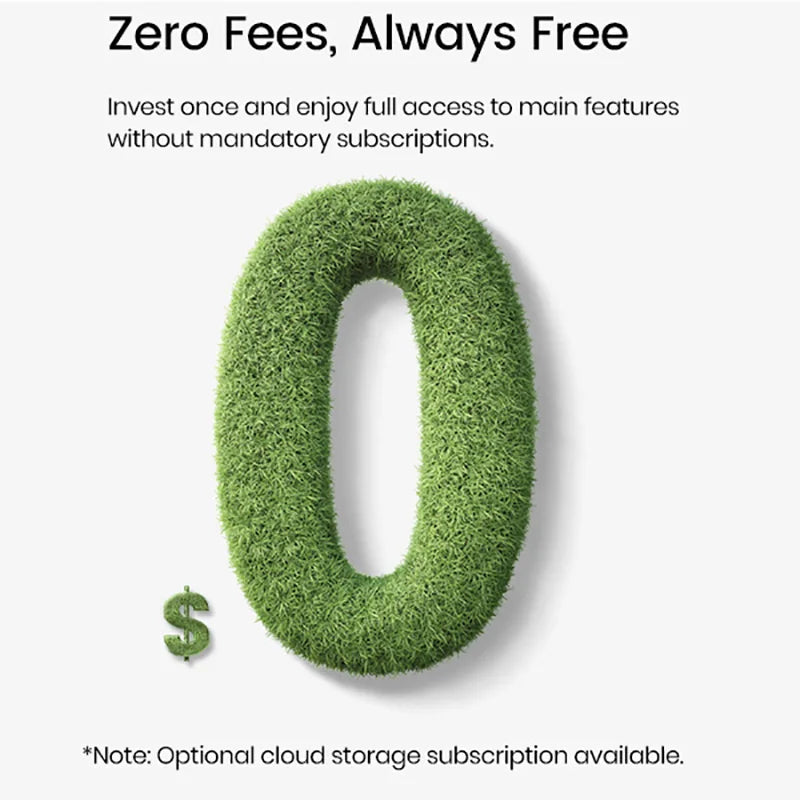 AOSU 3MP Wire-Free Solar Security Camera – Outdoor 100% Wireless CCTV with Built-In Battery, Night Vision & 2-Way Audio (4/8/12PCS Set)