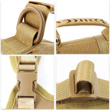 Tactical Cat Harness & Leash with 9 Patches – Adjustable Training Vest with Handle for Cats, Small Dogs & Puppies