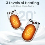 2-in-1 Portable Hand Warmer – Double-Sided Heating, Rechargeable Pocket Warmer for Winter & Outdoor Activities