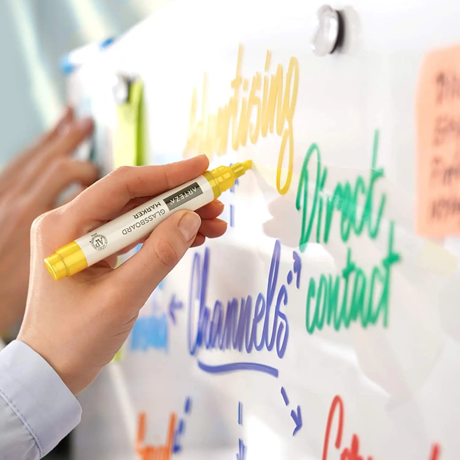 Glass Board Markers – 20-Count Assorted Colors Dry Erase Set for Whiteboards, Windows & Mirrors 🖊️