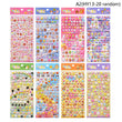 Cute Mini Animal 3D Bubble Stickers – Stereoscopic Diary & Stationery Decor