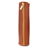 Simulated Leather Pencil Pouch – Zippered Case for Pens, Pencils & Highlighters