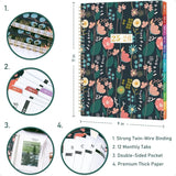 2025–2026 Monthly Planner Calendar (July 2025 – December 2026) – Large 9 x 11, 18-Month Spiral Planner with Tabs & Pockets