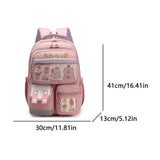Kawaii Capybara Cartoon Backpack – Spacious, Lightweight & Water-Resistant