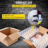 SucceBuy 984ft Air Cushion Film Roll – Shockproof Bubble Packaging Wrap for Air Cushion Machines, PE Cushioning Bags