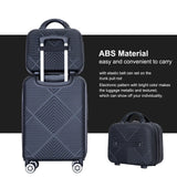 4-Piece Lightweight Travel Luggage Set – Large Capacity Spinner Suitcases with Double Wheels