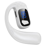 Handsfree Bluetooth Headset – Single Ear Hook Earpiece with Noise Cancelling Mic, Waterproof Design for Android, iPhone & Samsung