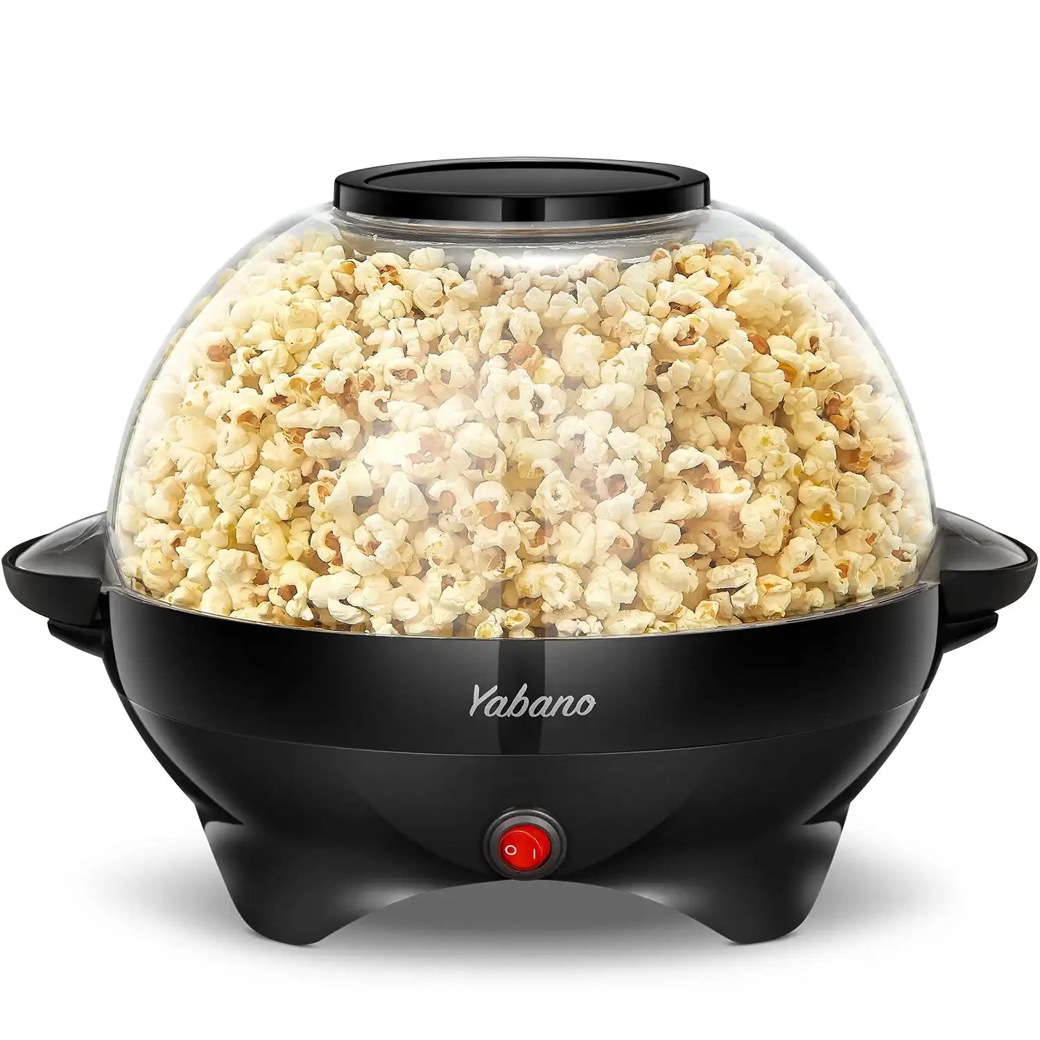6 QT Electric Popcorn Maker with Non-Stick Plate, Quick-Heat Technology & Cool-Touch Handles 🍿