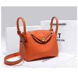 Genuine Leather Lady “Lindi” Large Shoulder Bag – Luxe Women’s Side Handbag