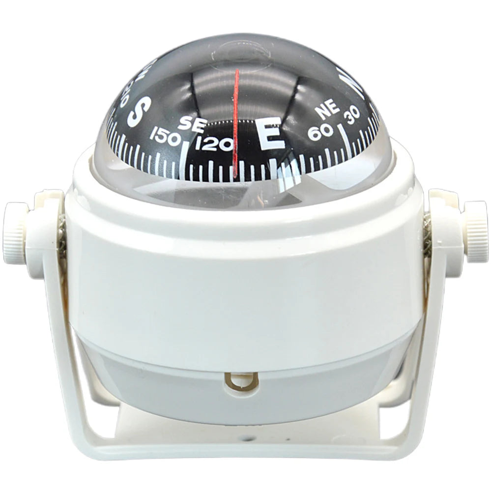 Ball-Shaped Marine Boat Compass – 360° Pivoting Navigation Guide with Dial for Sea Travel 🚤🧭