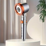 High Pressure 5-Mode Filtered Handheld Shower Head – Water-Saving & One-Button Stop