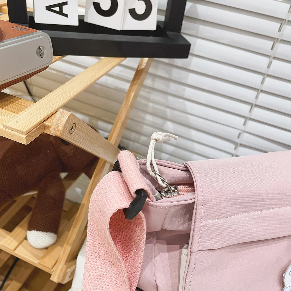 Harajuku Women’s Crossbody Bag 🎨 – Large Capacity Messenger Pouch with Zipper Pocket for Work, Sports & Travel 👜✨