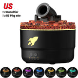 Cannon Blast Aroma Humidifier – Turret-Style Ultrasonic Diffuser with LED & Timer